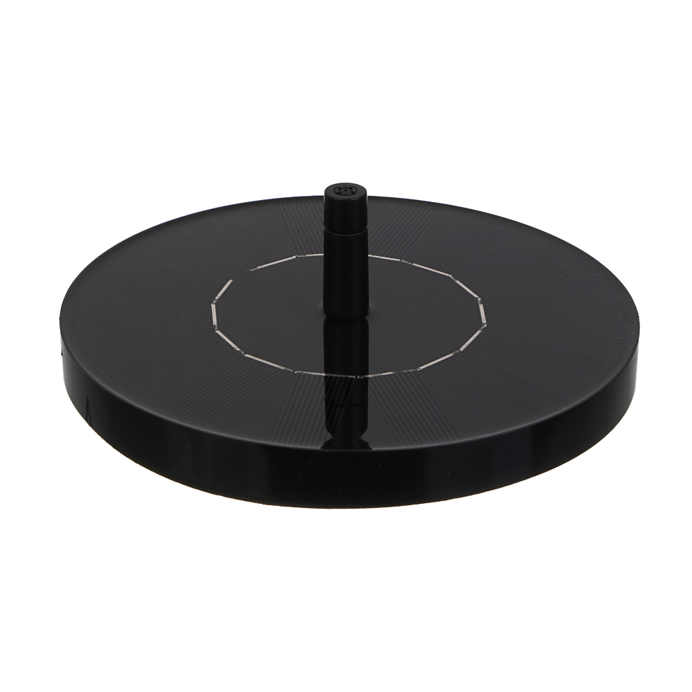 INBLOOM Фонтан на солнечной батарее d16cм 7V/1.4W, DC 7V/150MA, 160л/час, пластик, арт.№ 171-018