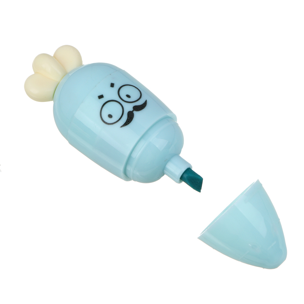 Маркер-выделитель в форме морковки, 6 цветов, арт.№ 613-106