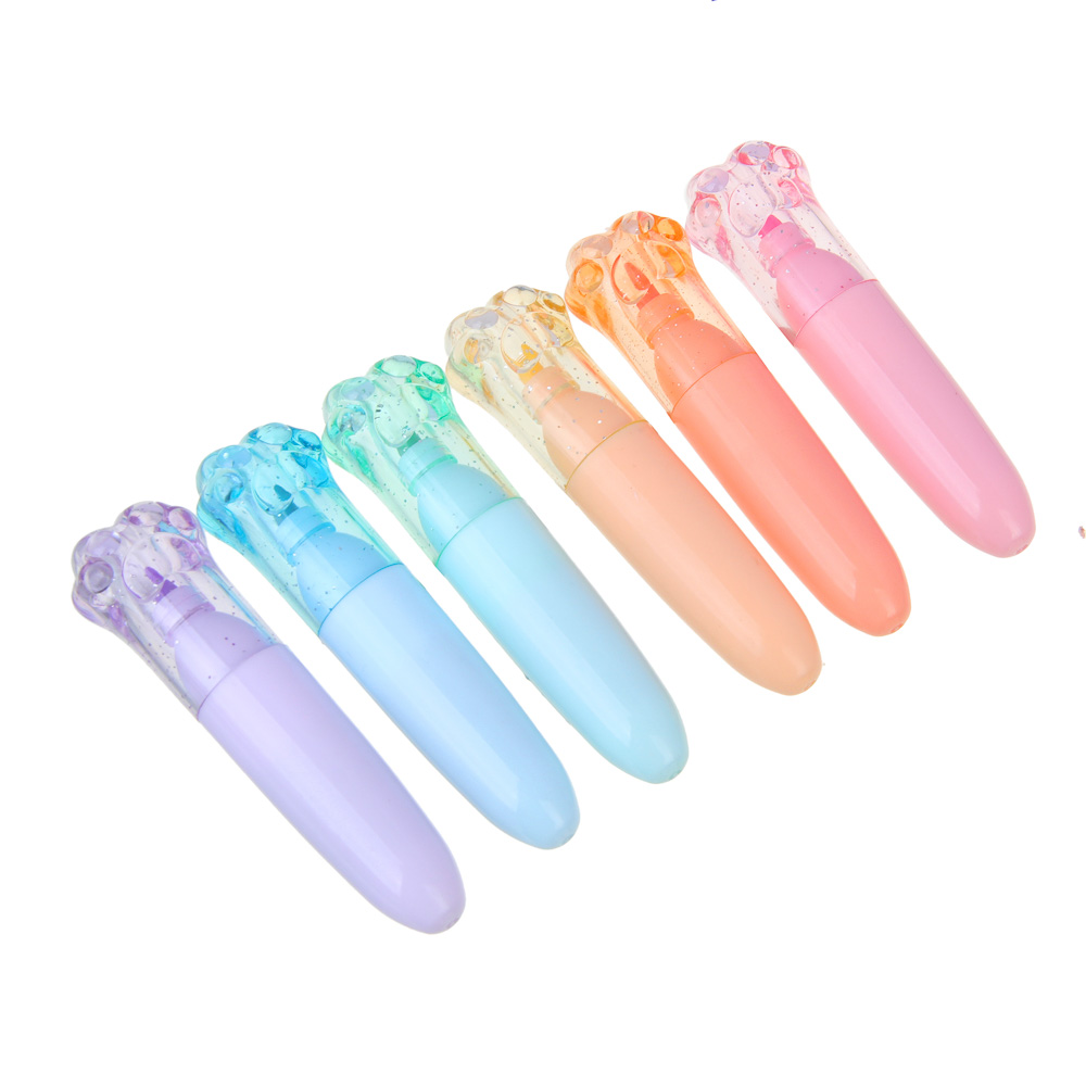 Маркер-выделитель, с колпачком в форме лапки, 6 цветов, арт.№ 613-109