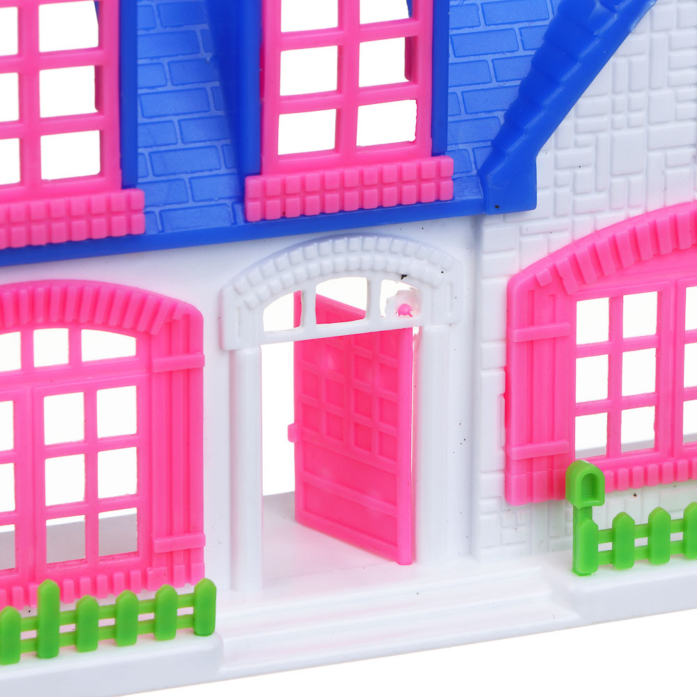 ИГРОЛЕНД Домик с мебелью, PP, 19х4х24,9 см, 2 дизайна, арт.№ 278-116