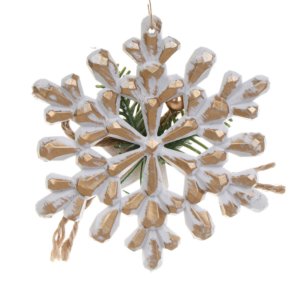 СНОУ БУМ Снежинка, 11,5 см, пластик, 26-630, арт.№ 397-460