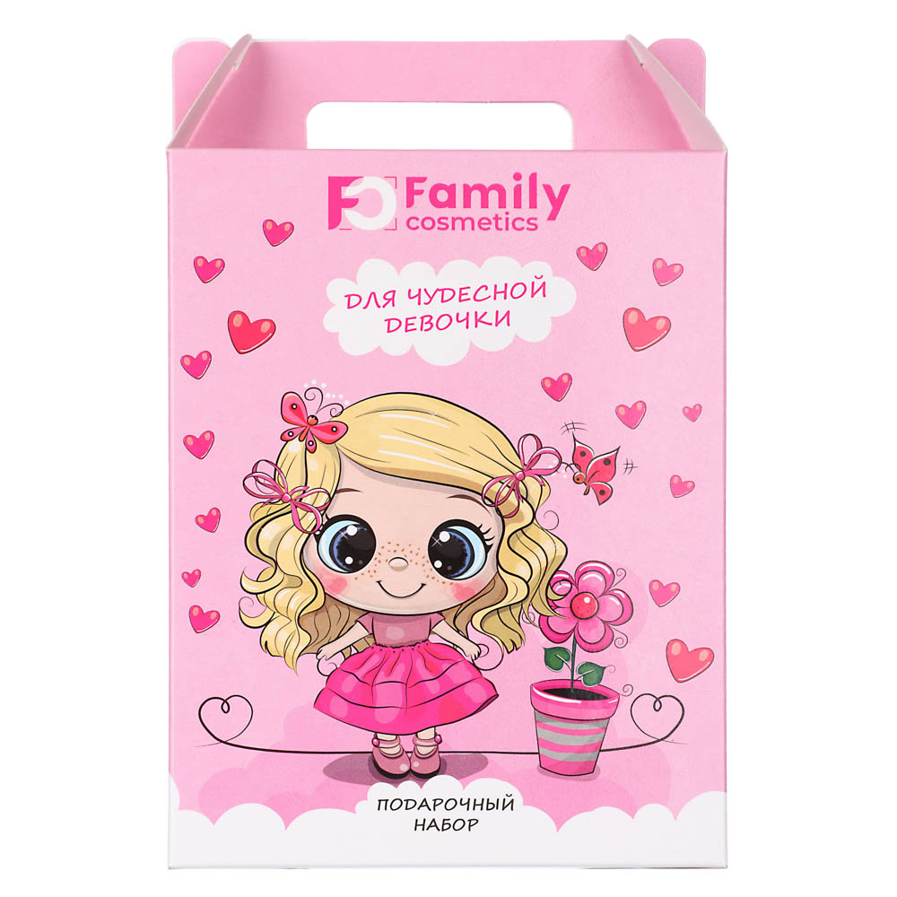 Набор подарочный детский "Для чудесной девочки" шампунь 150 мл + гель-пенка 150 мл, арт.№ 933-009