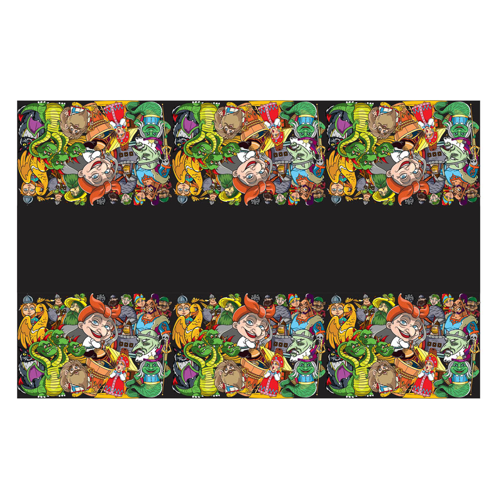 BY Сказки Скатерть праздничная, 180х108см, полиэтилен, 30мкм, арт.№ 530-233