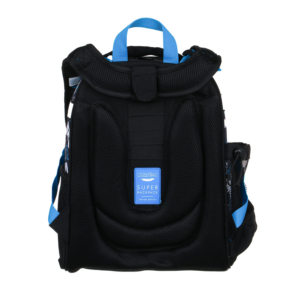 КУЛ ГЕЙМЕР Рюкзак шк.жесткий 38х28х15см, 2 отд., 2 карм., эргоном.спинка, лямки с рег.по росту, ПЭ, арт.№ 254-801