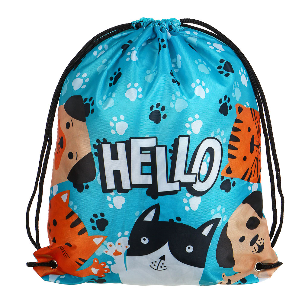 ХЭВ Э НАЙС ДЭЙ Мешок для сменной обуви на завязках, 34,8x41,5см, полиэстер, арт.№ 233-075