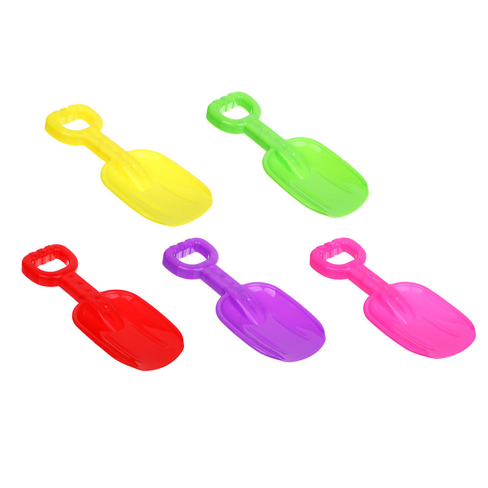 ИГРОЛЕНД Лопатка для снега, 28,5х11,7см, PP, 5 цветов, арт.№ 084-033