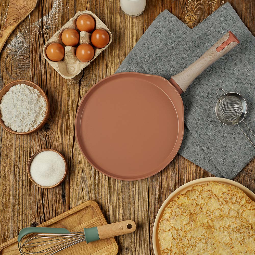 SATOSHI Комбелло Сковорода литая блинная d24см, антипригарное покрытие, индукция, арт.№ 846-021