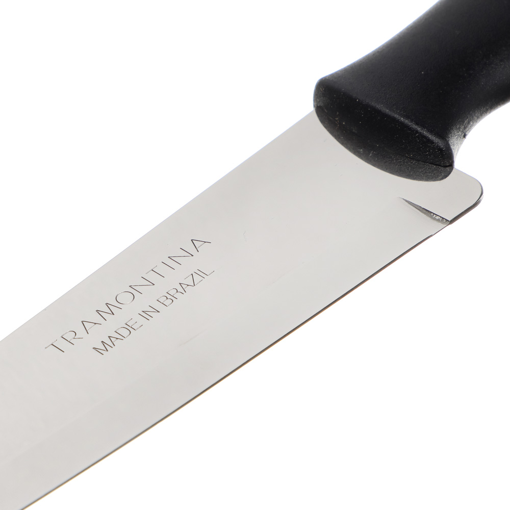 Tramontina Athus Нож кухонный 18см, черная ручка 23084/007, арт.№ 871-197