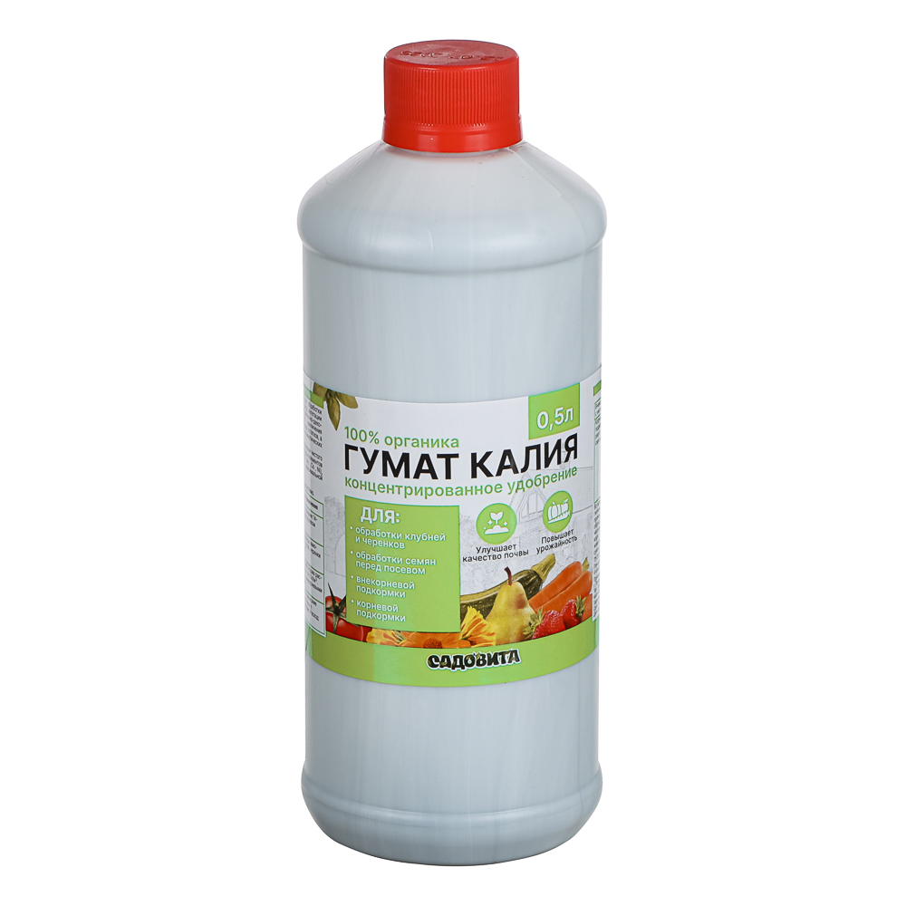 Гумат Калия тм Садовита 0,5л, арт.№ 189-255
