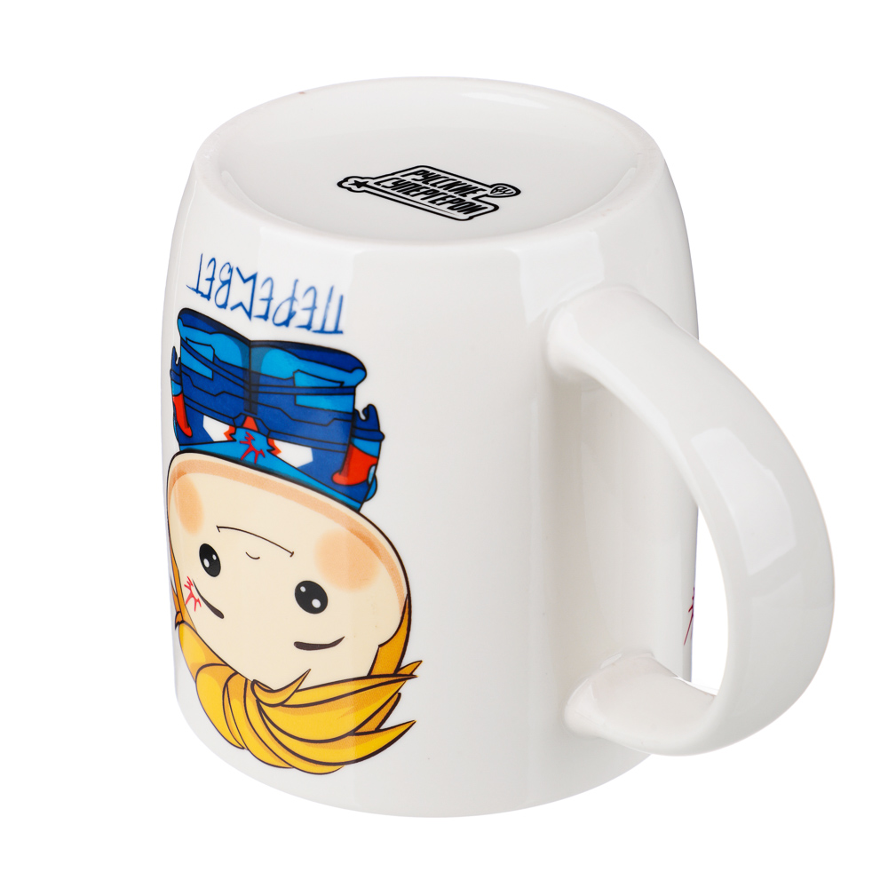 BY Русские Супергерои Пересвет Кружка 360мл, фарфор, подарочная упаковка, арт.№ 806-570