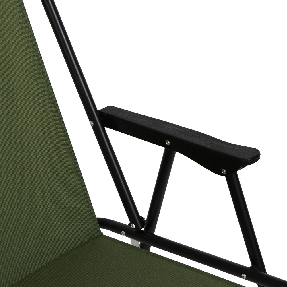 Кресло складное тм РУССО ТУРИСТО, до 120 кг, 51х38х74см, полиэстер, сталь, арт.№ 121-003