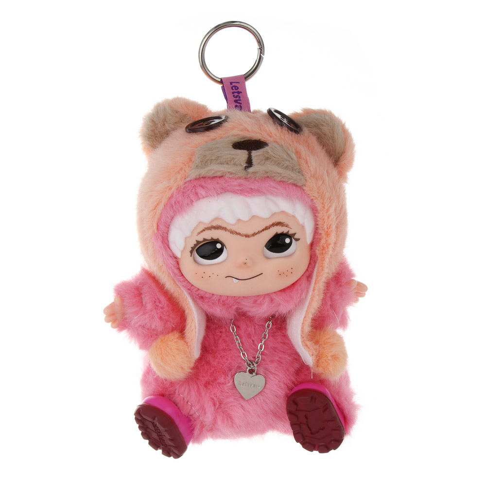 Игрушка мягкая "Смешнука" с подвесом, 16,5 см, PVC, полиэстер, металл, 6 видов, арт.№ 264-535