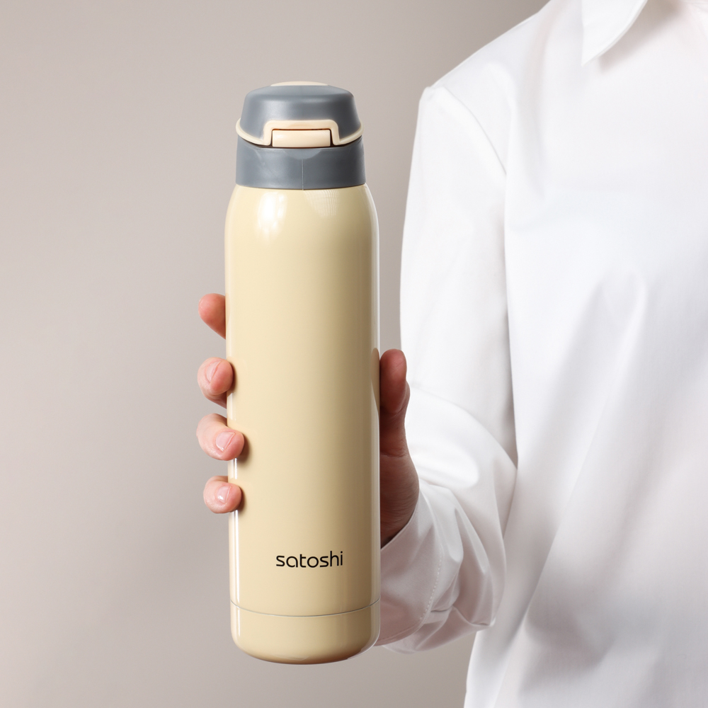 SATOSHI Термос-кружка с крышкой на защелке, 500мл "Спорт", нерж.сталь, арт.№ 841-016