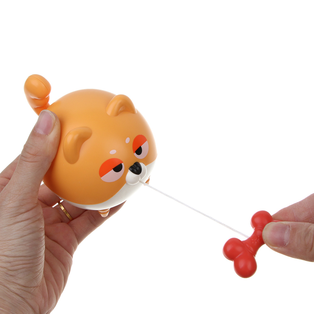 ИГРОЛЕНД Игрушка для малышей "Покорми питомца" заводная, ABS, 8х10х8см, арт.№ 260-056