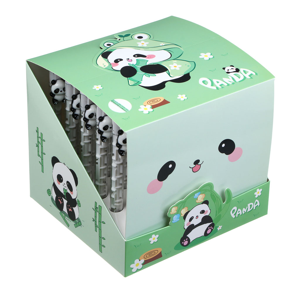 Ручка шариковая автоматическая синяя "Лабиринт Панда", шоу-бокс, арт.№ 591-279