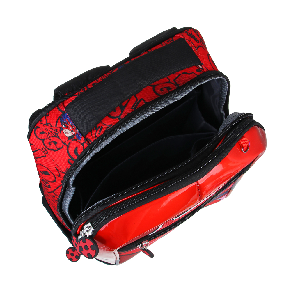 Ледибаг Рюкзак шк.жесткий, 39х30х15см, 2 отд., 3 карм., эргон.спинка, ручка, вес около 900гр, "Кор", арт.№ 811-001