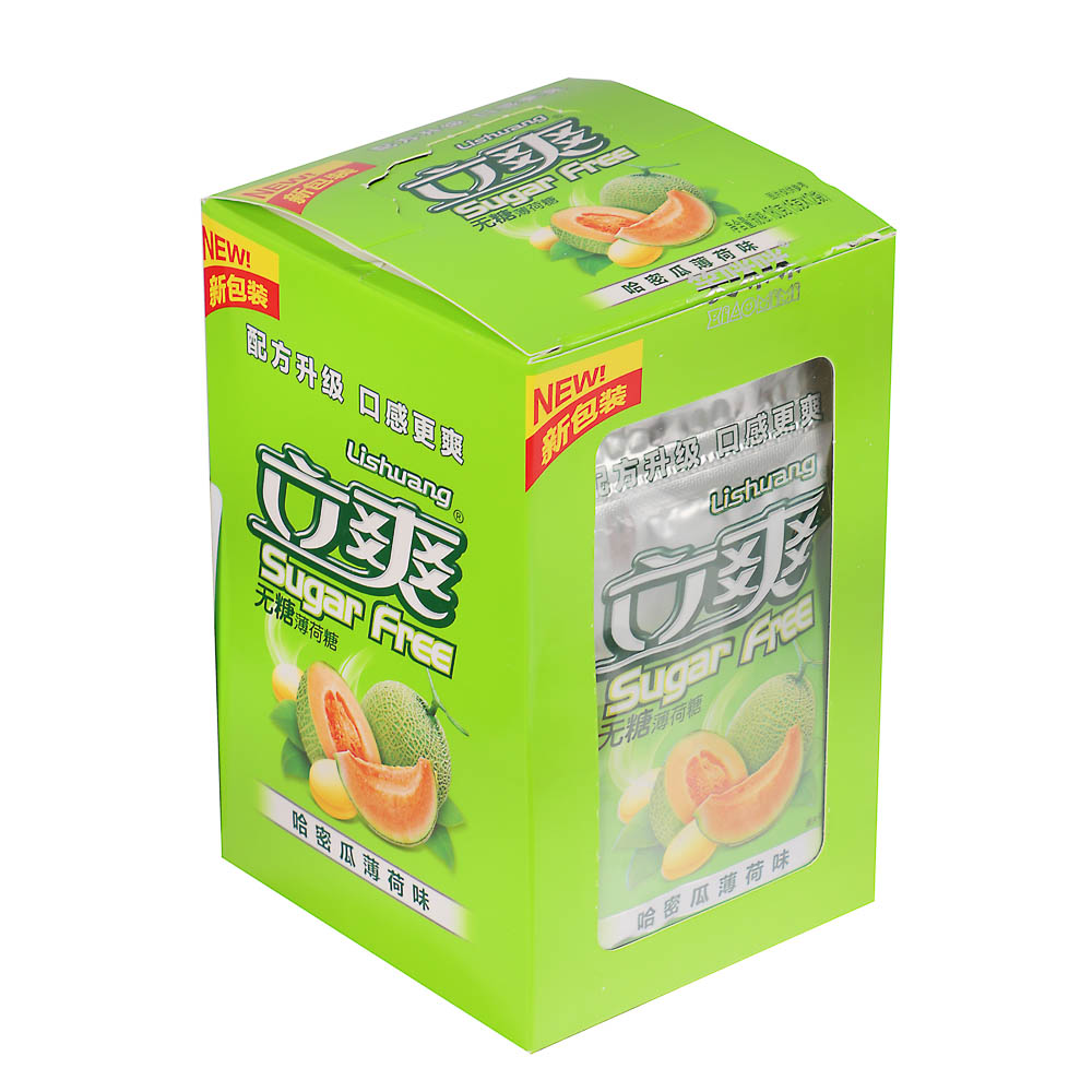 Драже холодок без сахара дыня 15гр, арт.№ 347-446