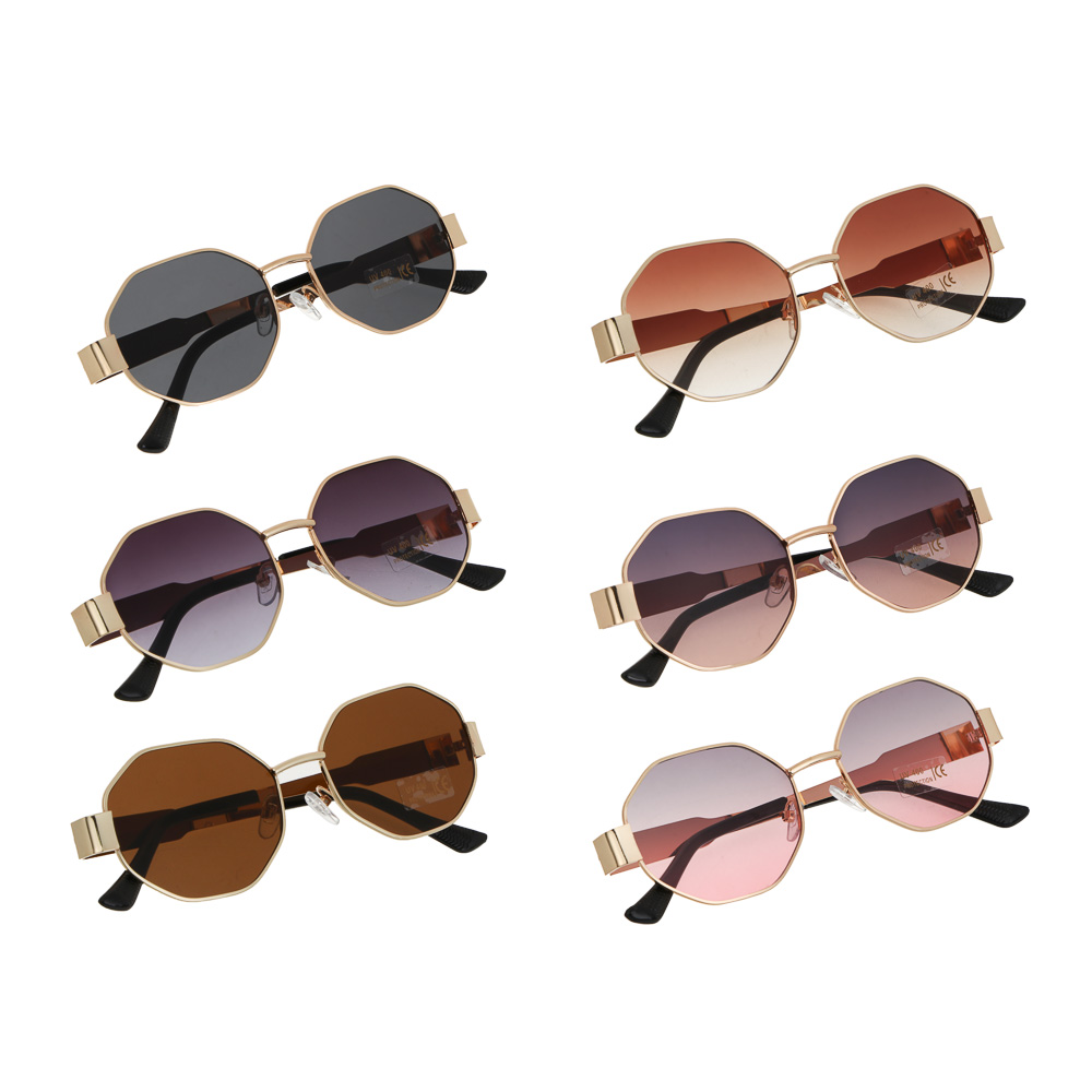 Очки солнцезащитные, тм GALANTE, с защитой от UV излучений, пластик, металл, #13, арт.№ 304-530