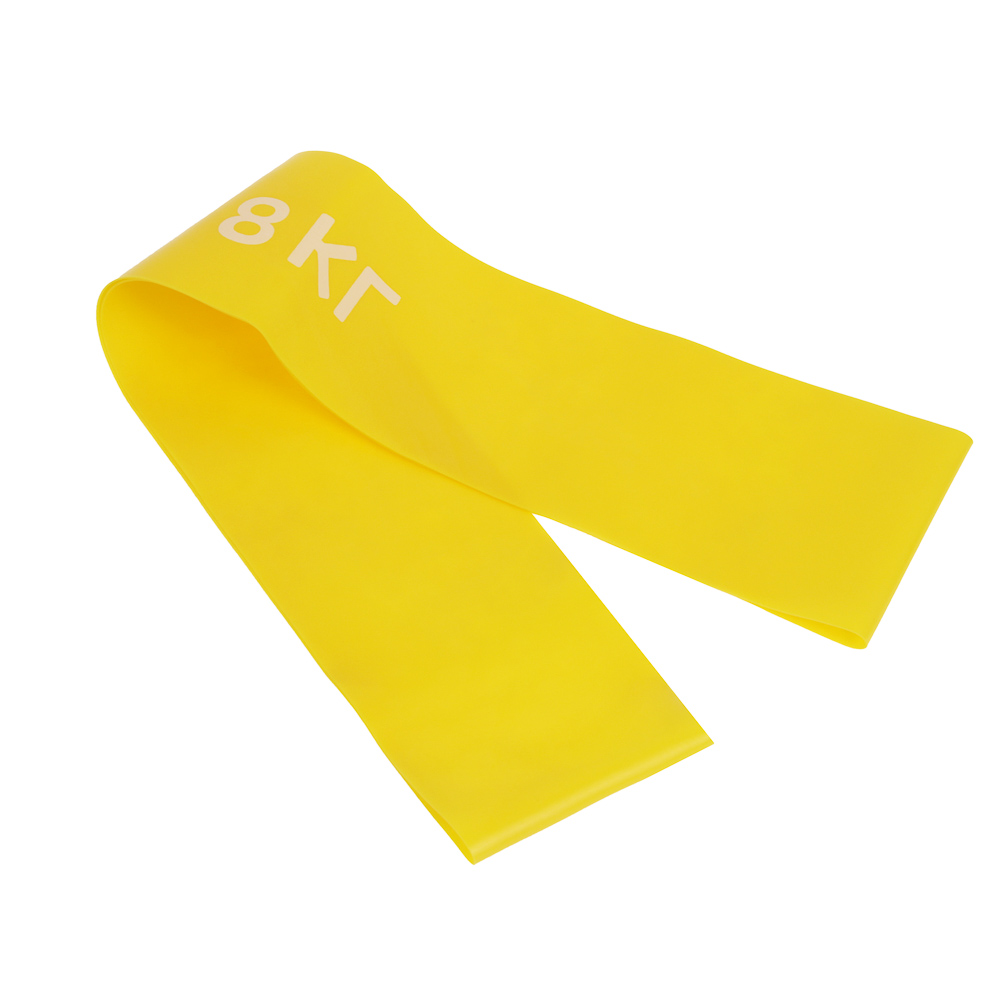 Фитнес-резинка тм BY SPORT, 8кг, 30х5х0,03см, латекс, арт.№ 093-037