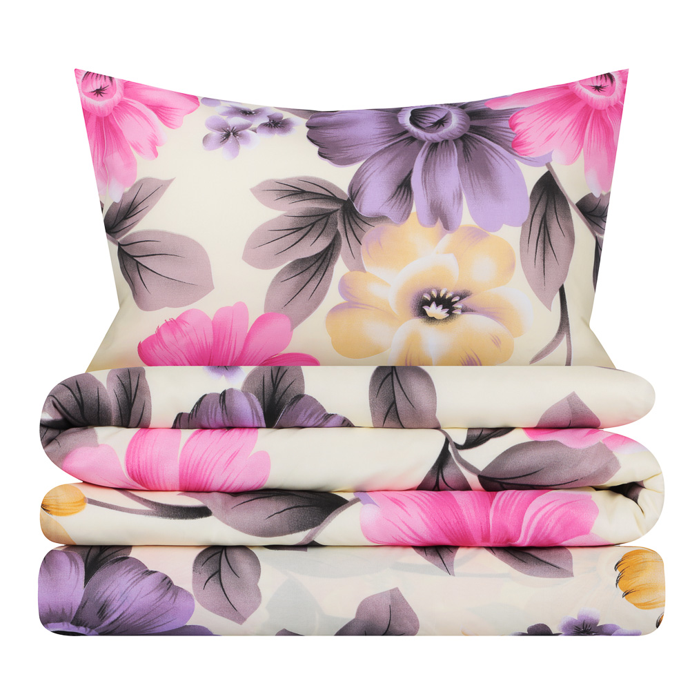 PROVANCE Стандарт Комплект постельного белья 1,5 (4 предмета), полиэстер, 4 дизайна, арт.№ 421-370