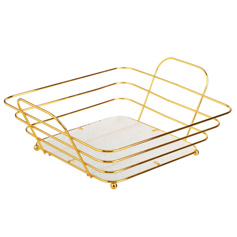 SATOSHI Кантри Корзина для фруктов 27х23х10см, сталь, акрил, арт.№ 827-128