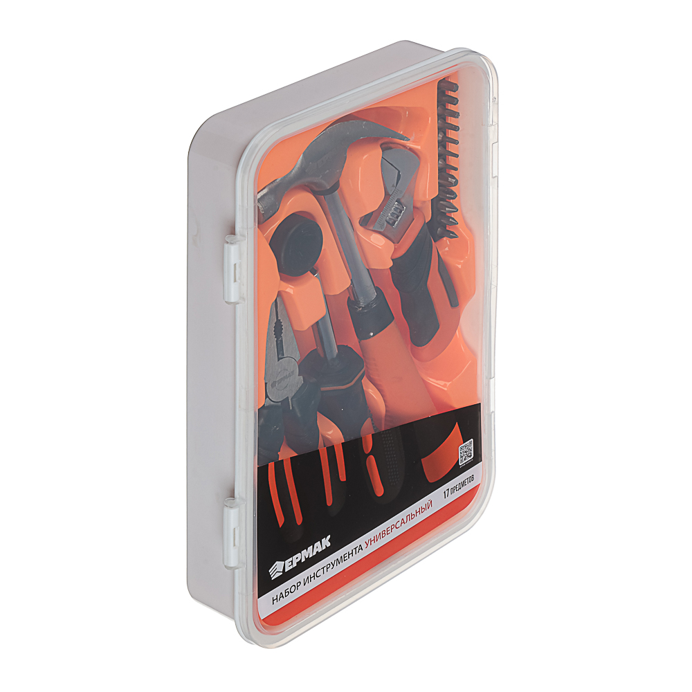 ЕРМАК Набор инструмента универсальный, 17 предметов, арт.№ 736-178