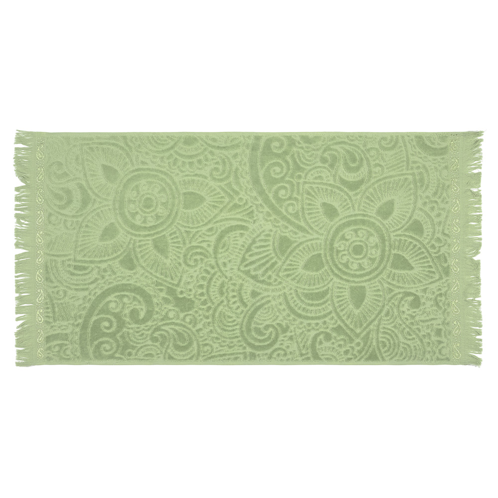 PROVANCE Эвкалипт Полотенце махровое, 100% хлопок, 50х90см, 450гр/м, зеленый, арт.№ 484-159