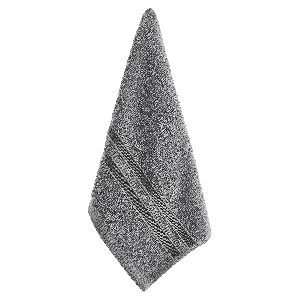 PROVANCE Фрэя Полотенце махровое, 100% хлопок, 30х50см, 360гр/м, серый, арт.№ 484-161