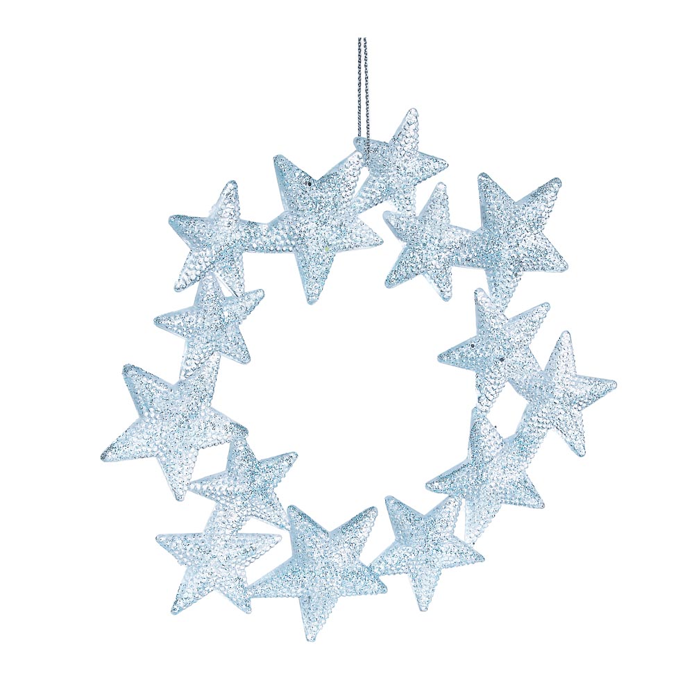 СНОУ БУМ Подвеска декоративная, 14 см, акрил, 2 цвета, арт.№ 376-765