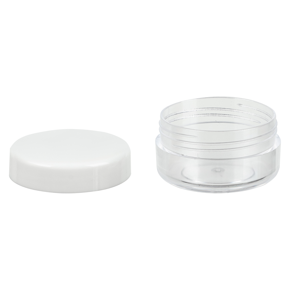 Набор для косметики дорожный 6 предметов (2 шт–50мл,1 шт–30мл, 3 шт–10гр) тм ЮНИLOOK, пластик, 2 цв., арт.№ 357-287