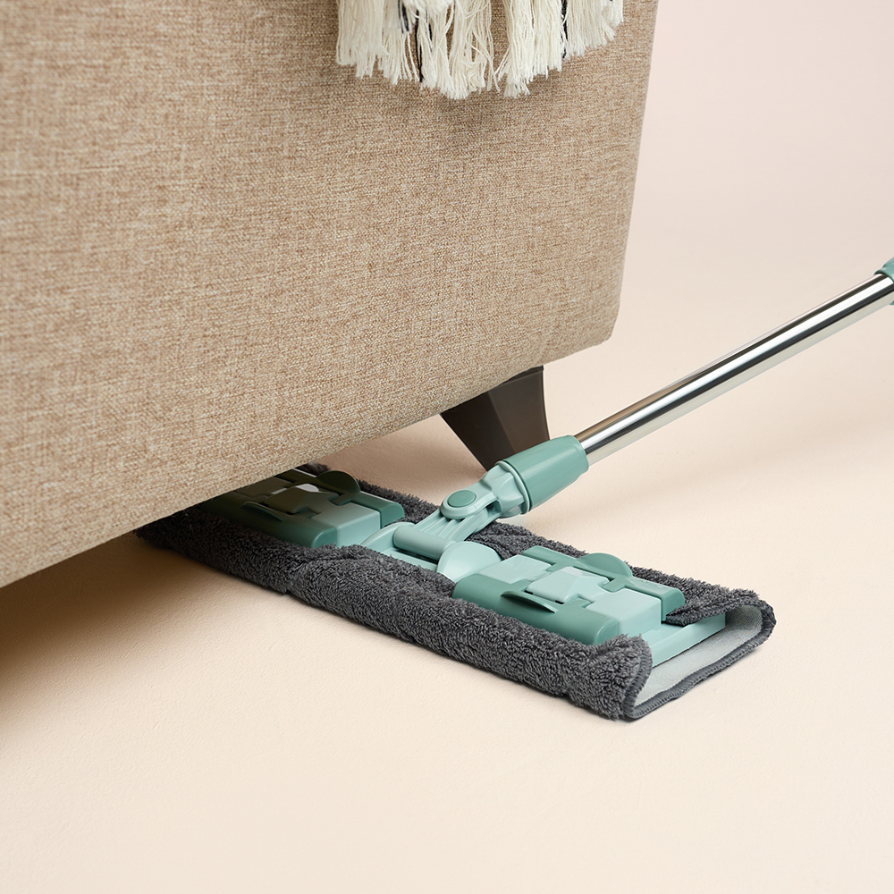 Швабра со сменной насадкой тм VETTA, насадка микрофибра, телеск.ручка 110см, сталь, пластик, 2 цвета, арт.№ 444-259