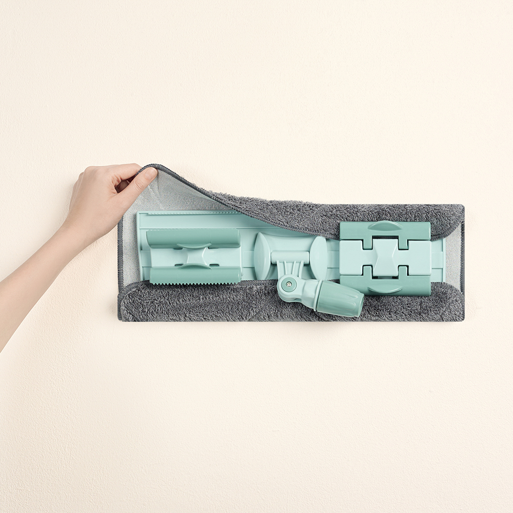 Швабра со сменной насадкой тм VETTA, насадка микрофибра, телеск.ручка 110см, сталь, пластик, 2 цвета, арт.№ 444-259