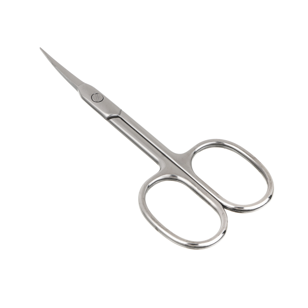 Ножницы маникюрные для кутикулы тм ЮНИLOOK "ULTRA", загнутые, 9,5 см, арт.№ 305-470