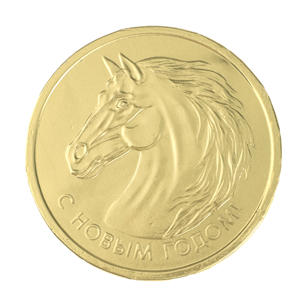 ШОКО медаль "Новогодняя" 25г, арт.№ 347-501