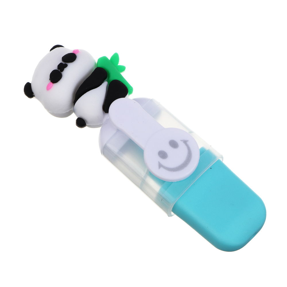 Маркер-выделитель, колпачок в форме панды, 6 цветов, арт.№ 613-113