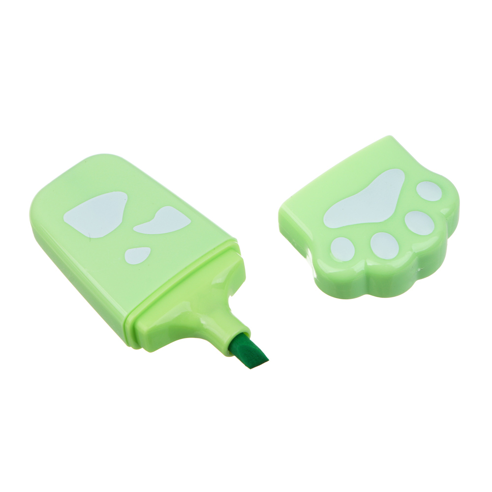 Маркер-выделитель, в форме лапки, 4 цвета, арт.№ 613-114