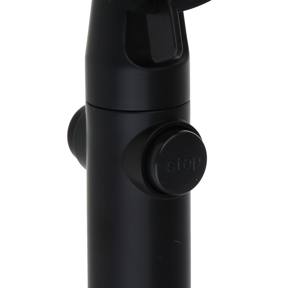 RAIN Лейка для душа, 5 режимов, 90мм, черная, арт.№ 582-003