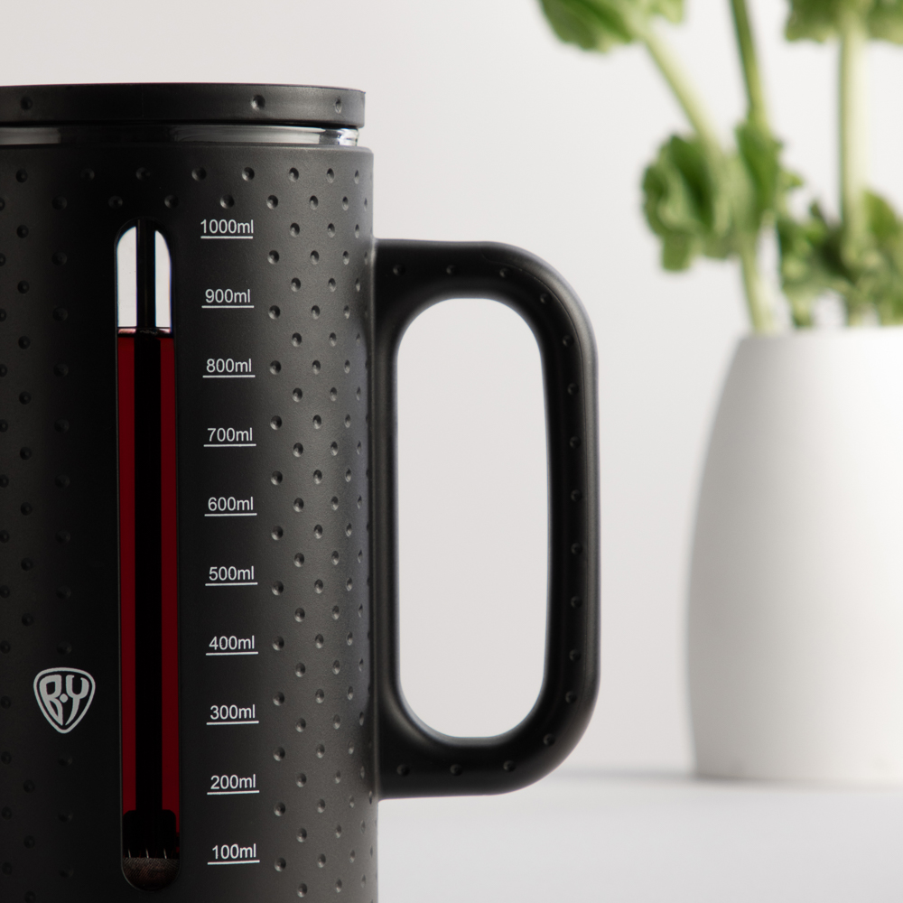 BY COLLECTION Френч-пресс 1000мл, жаропрочное стекло, арт.№ 850-214