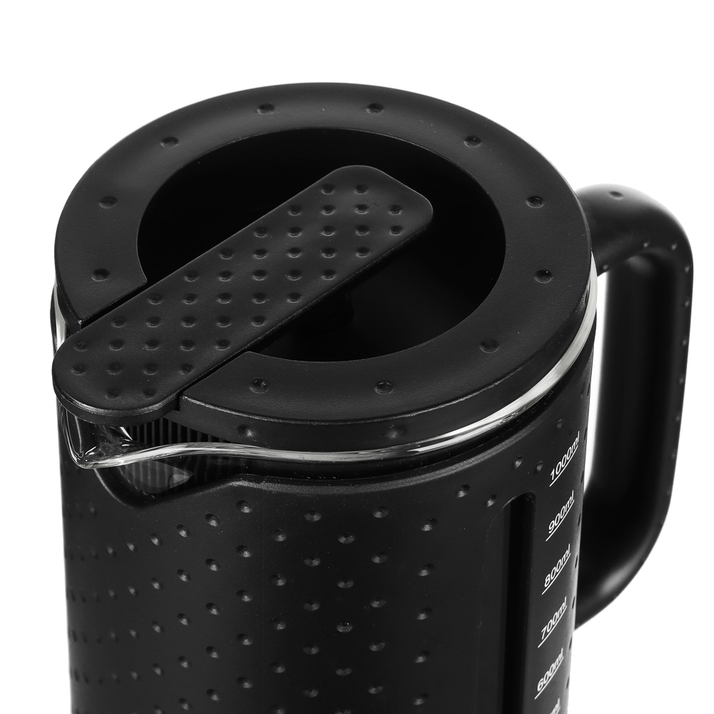 BY COLLECTION Френч-пресс 1000мл, жаропрочное стекло, арт.№ 850-214