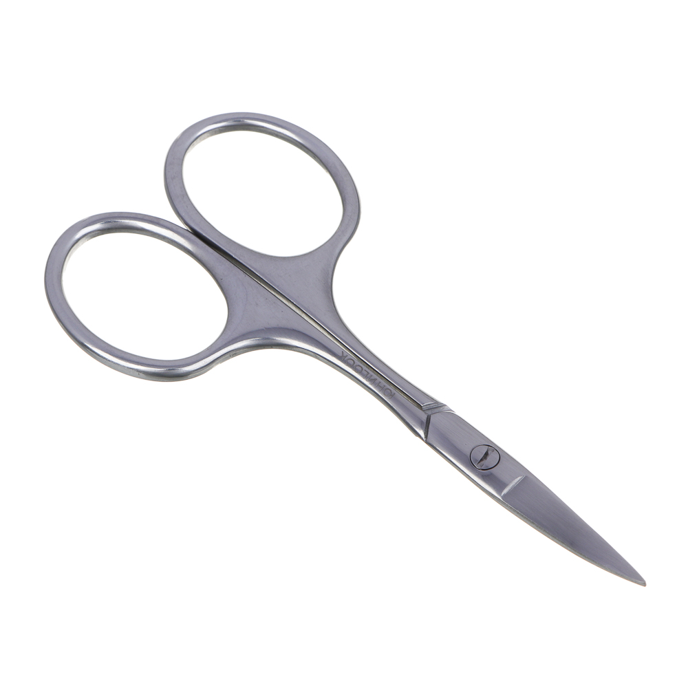 ЮНИLOOK Ножницы маникюрные "ULTRA", загнутые, 9,5 см, сталь, #2, арт.№ 305-449