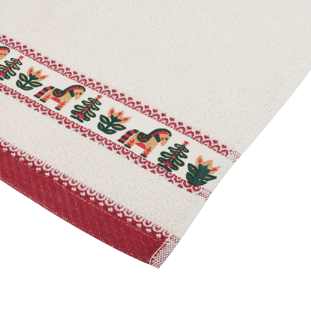 PROVANCE Щелкунчик Полотенце махровое с лентой, 30х50см, 100% хлопок, 2 дизайна, арт.№ 492-261