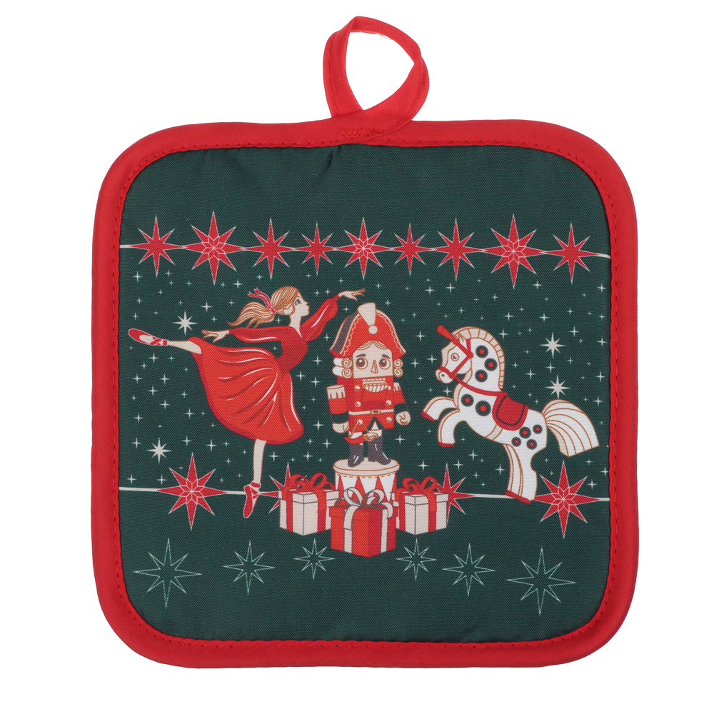 PROVANCE Щелкунчик Прихватка, 17х17см, 100% полиэстер, арт.№ 492-262