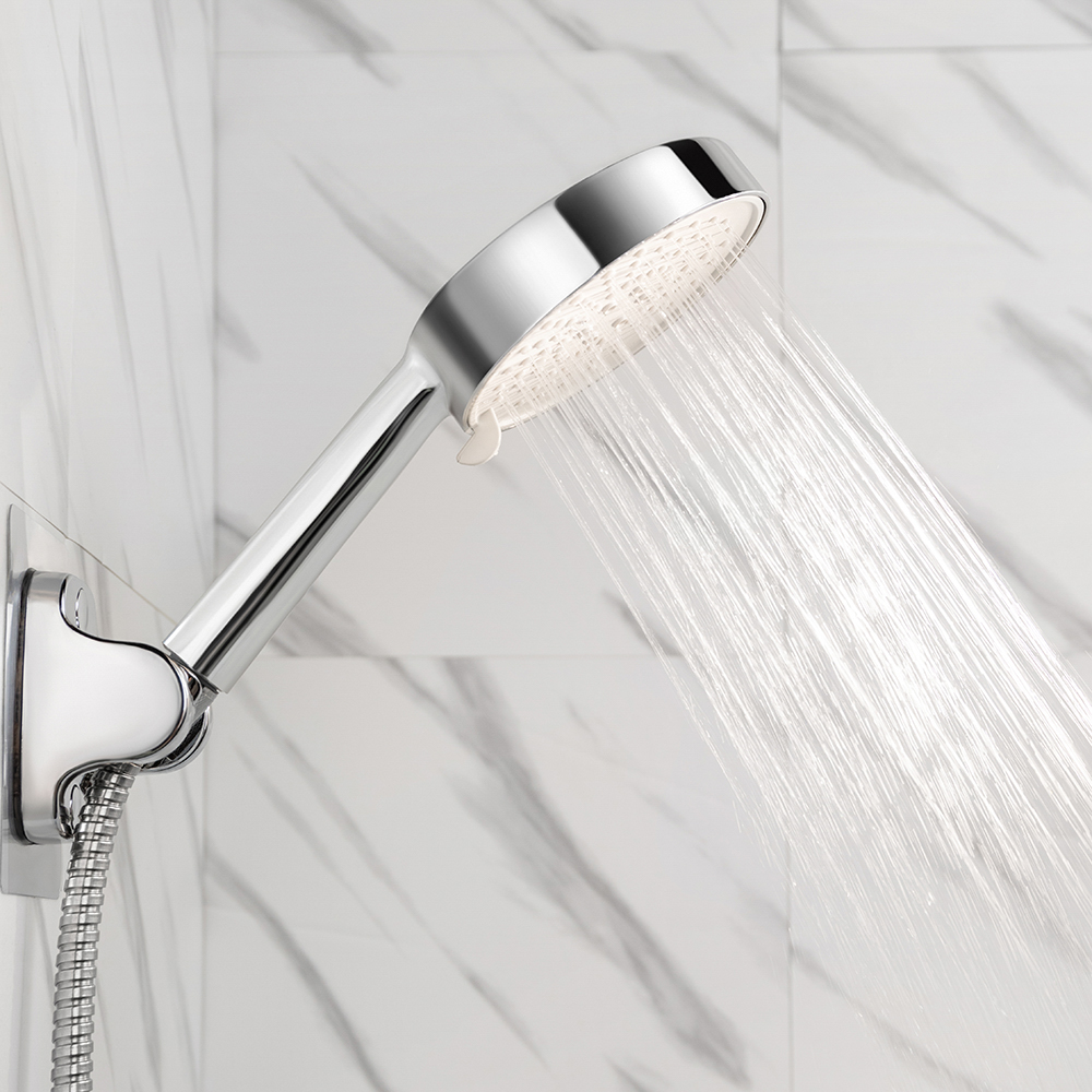 СоюзКран Набор для душа, лейка 125мм, 5 режимов, шланг 150см, держатель для душа, арт.№ 545-862