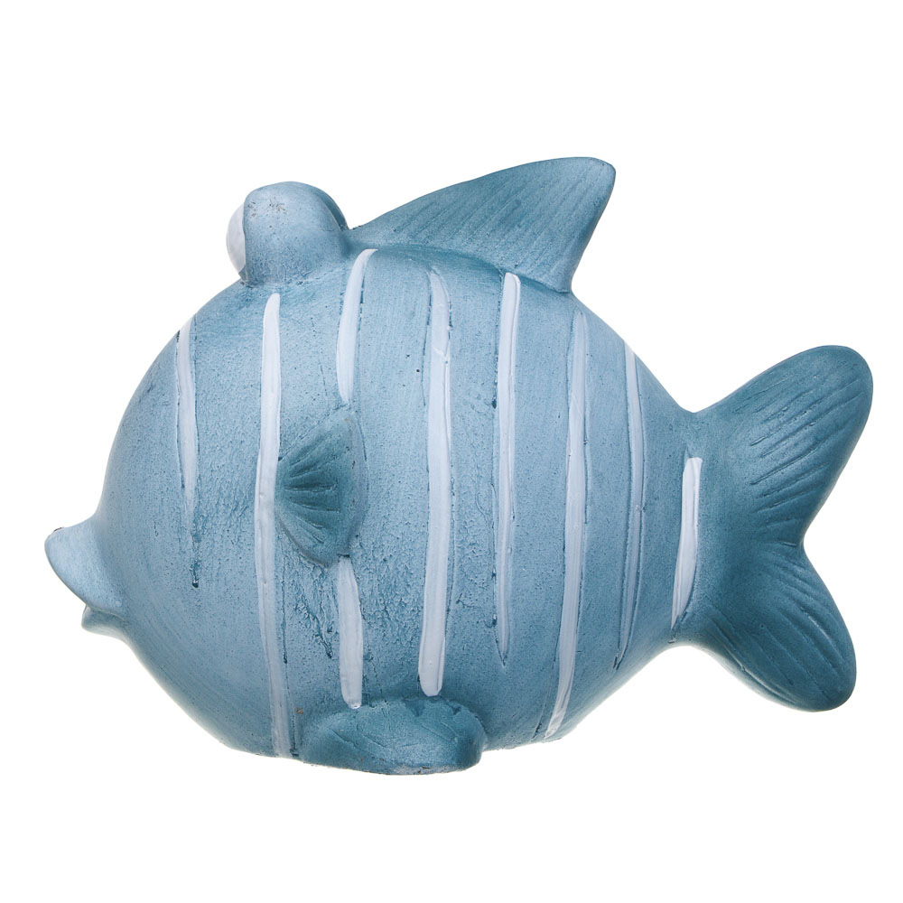 INBLOOM Фигура садовая Рыба 26.5x13x19.5см, глина, арт.№ 162-283