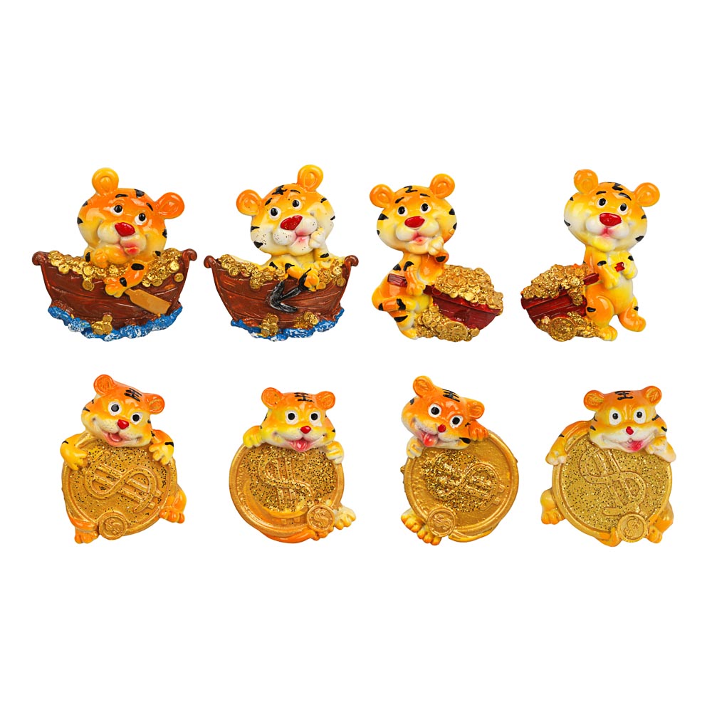 СНОУ БУМ Магнит полистоун, 5,5x4см / 7x4см, 8 дизайнов, арт.№ 359-827