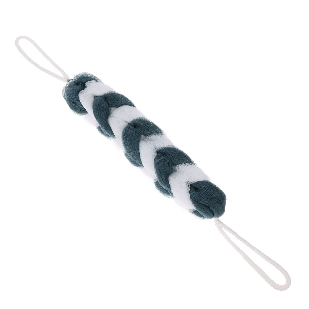 Мочалка косичка тм ЮL банная, полиэтилен, 70гр, 4-6 цветов, арт.№ 361-014