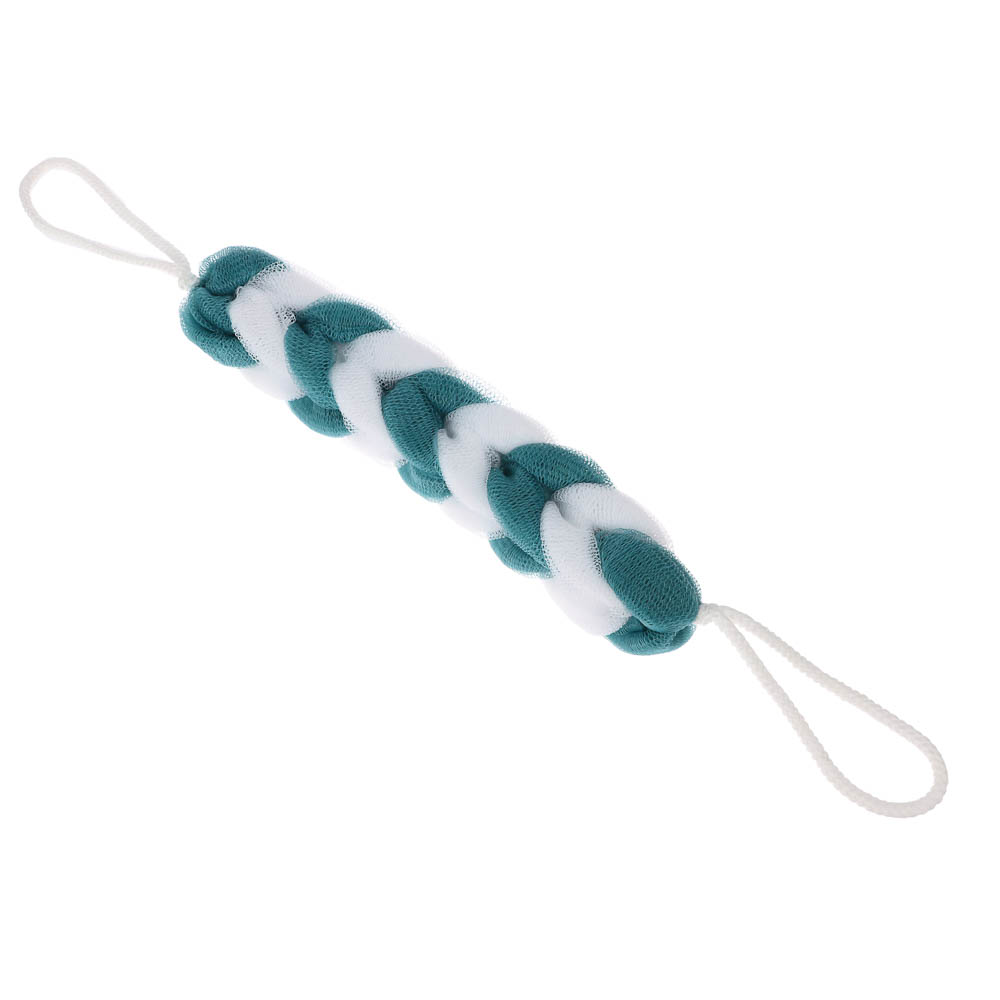 Мочалка косичка тм ЮL банная, полиэтилен, 70гр, 4-6 цветов, арт.№ 361-014