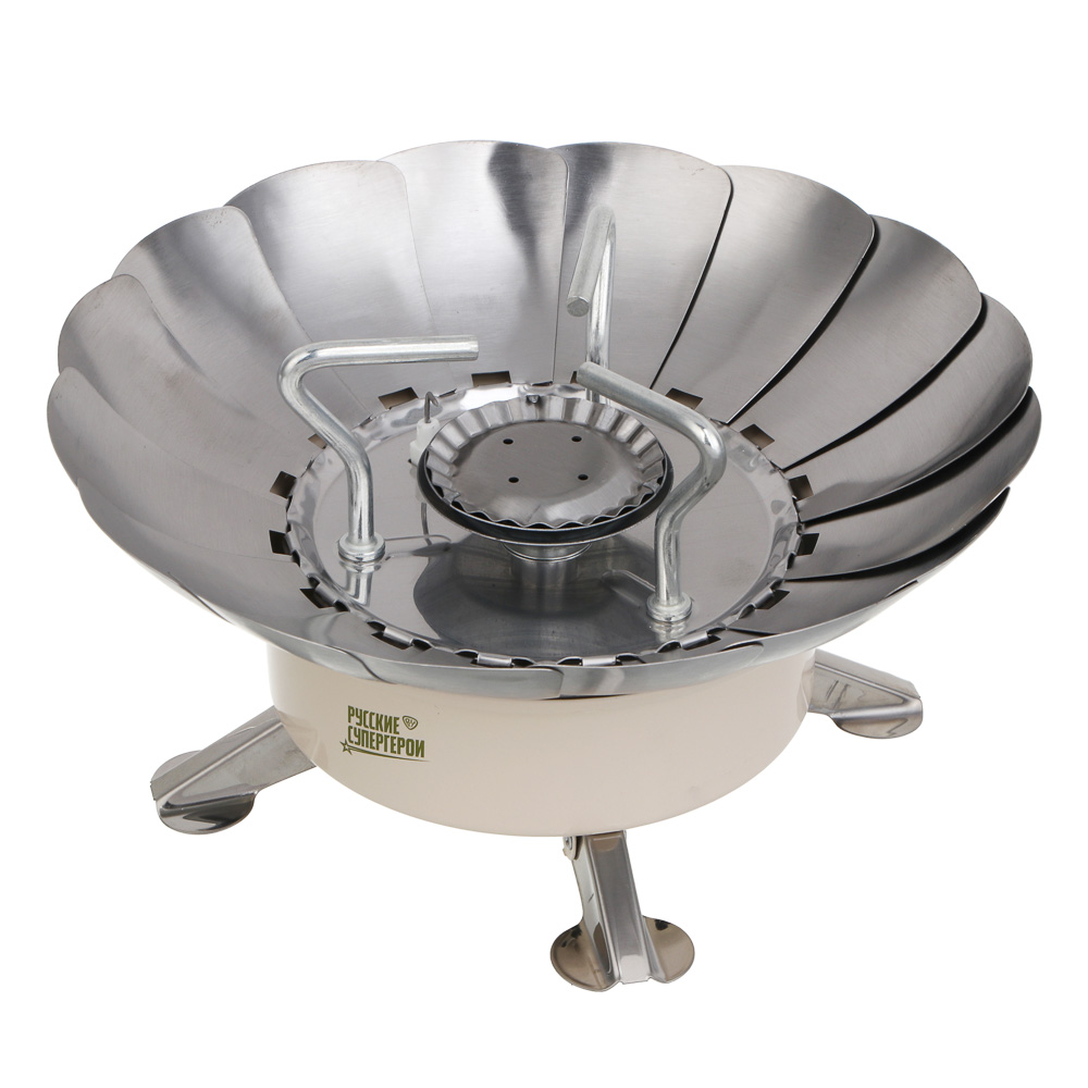 Плитка газ. к бал. с цанг. захватом тм BY Русские Супергерои, портативная, с лепестками, малая, арт.№ 116-081