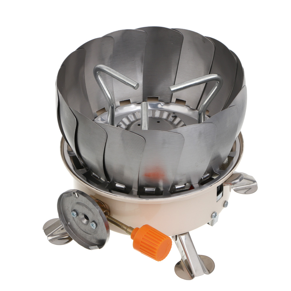 Плитка газ. к бал. с цанг. захватом тм BY Русские Супергерои, портативная, с лепестками, малая, арт.№ 116-081