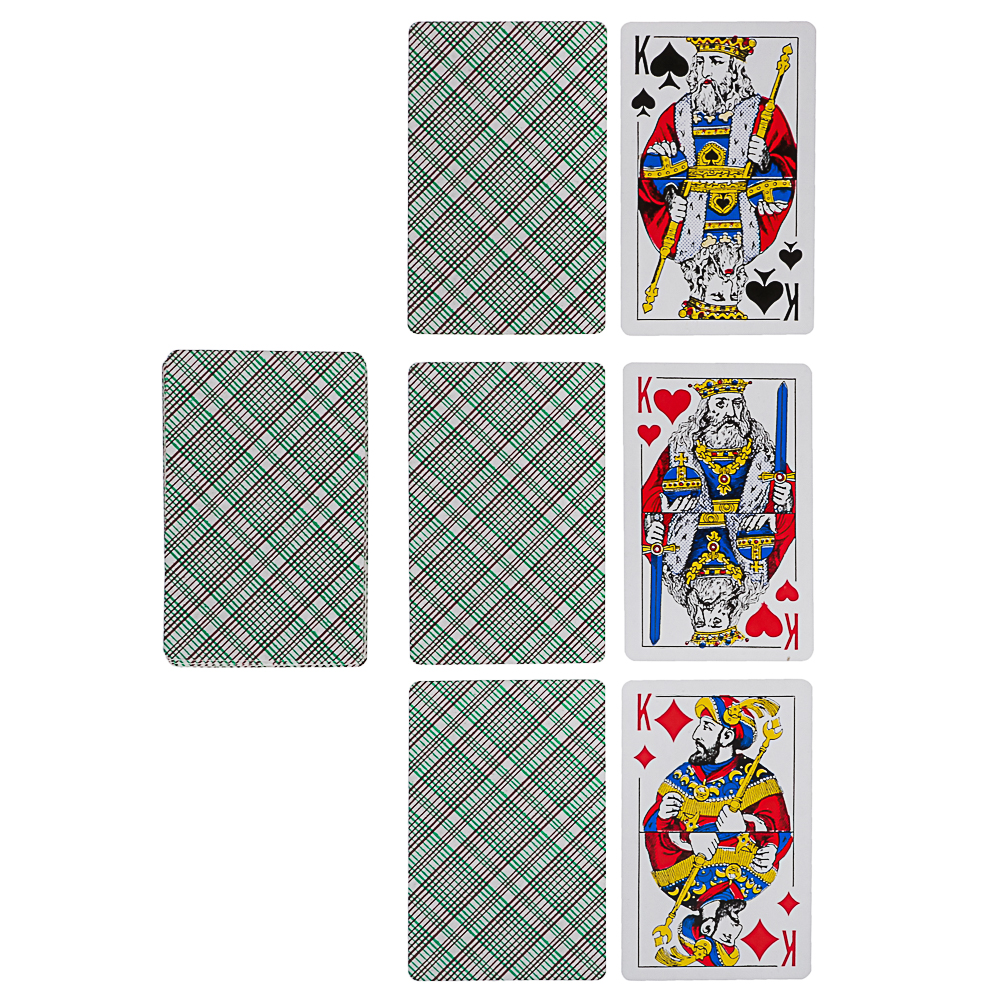 Карты игральные 36 шт/колода мультиколор картон., арт.№ 538-228